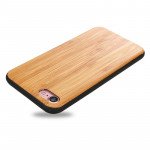 Wholesale iPhone 7 Plus Wood Armor Hybrid Case (Design 2)